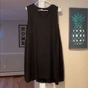 Black swing dress